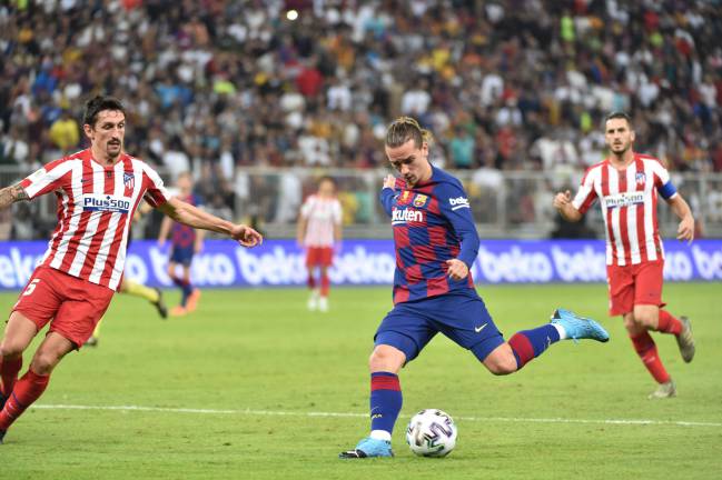 Barcelona's French forward Antoine Griezmann.