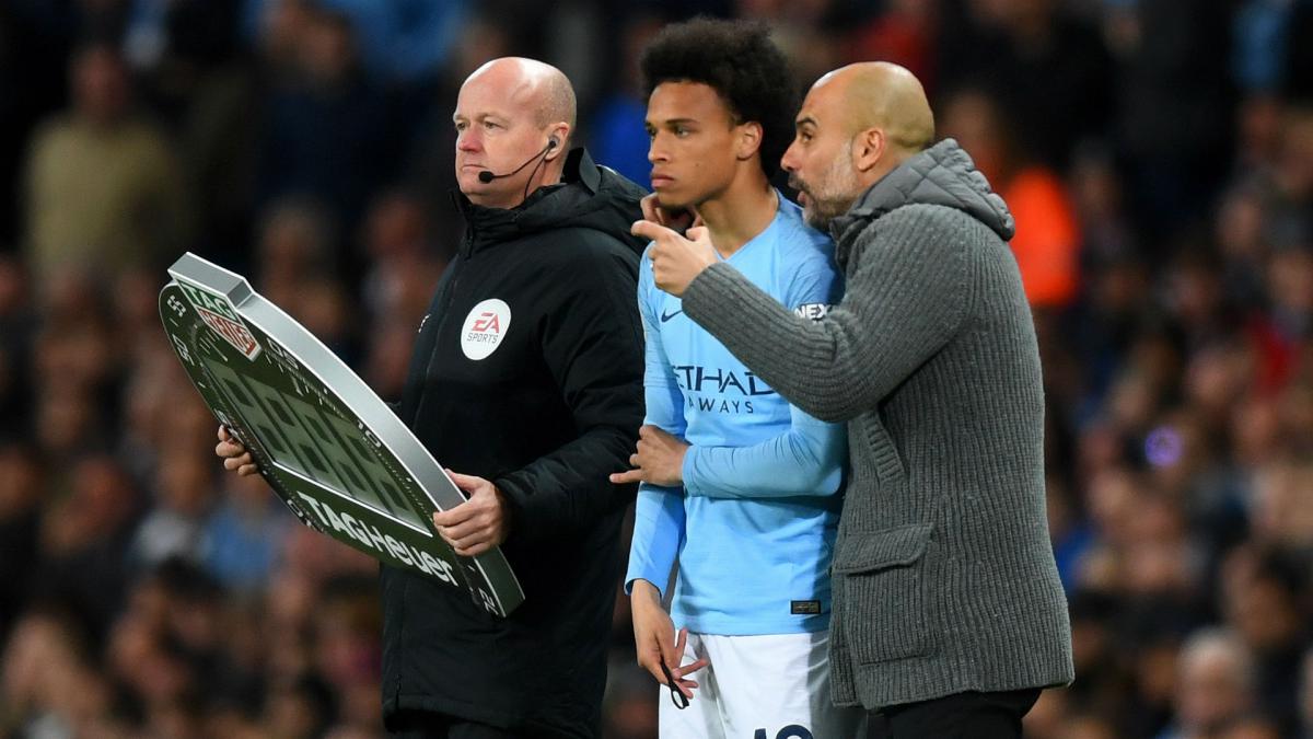 His future is not in my hands - Guardiola says Sane relationship not strained by Bayern speculation