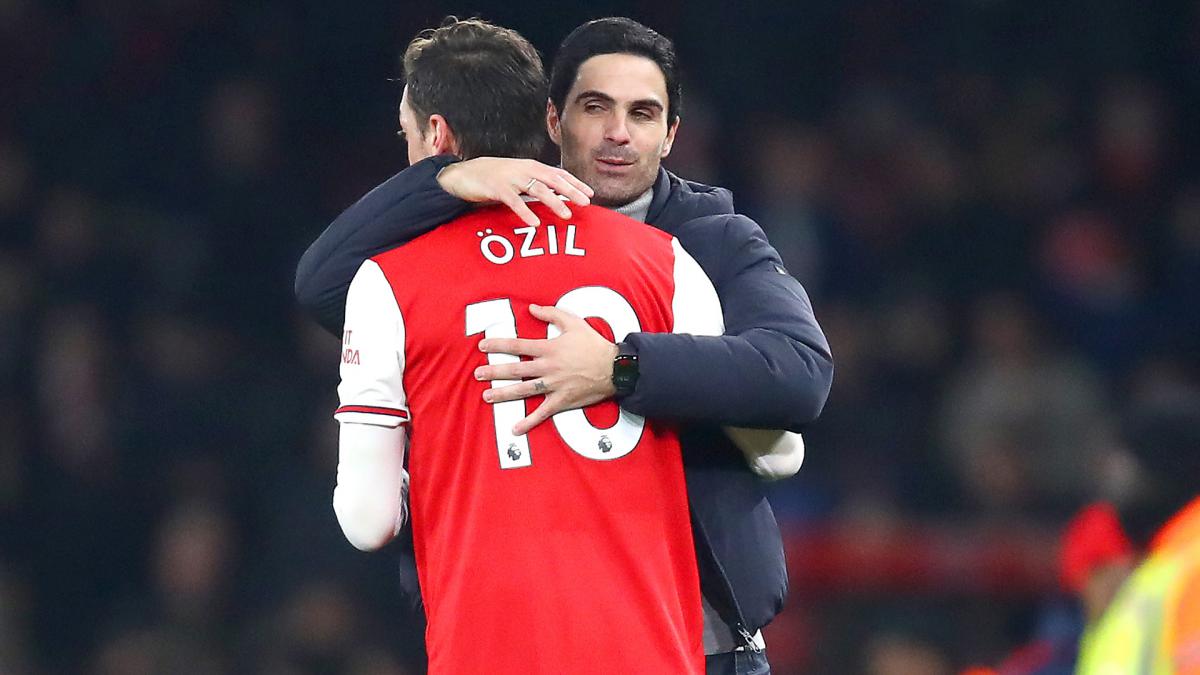 Ozil surprised by Arteta appointment at Arsenal