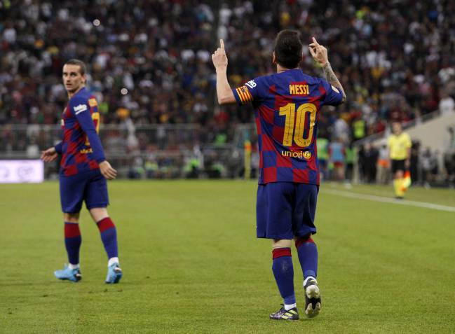 It's just us left | Messi and Griezmann.