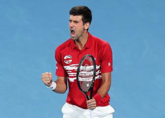 Djokovic leads Serbia to title victory over Spain at inaugural ATP Cup