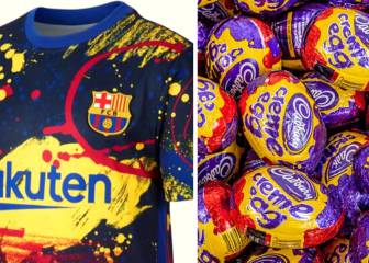 Barcelona launch 'Creme Egg' inspired training shirt