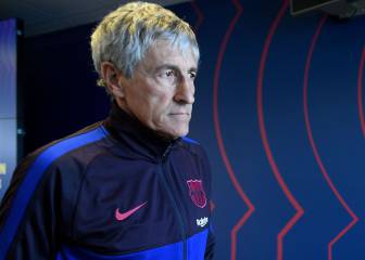 Quique Setien surprised by Barcelona players' attitude