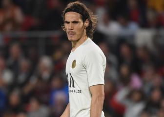 Cavani keen for PSG exit but Atleti bid rejected, confirms Leonardo