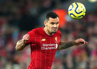 Dejan Lovren leaves Liverpool casualty room
