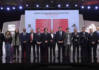 Copa del Rey last 16 fixtures, dates and times released