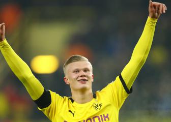 Five goals in 57 minutes for Haaland at Borussia Dortmund