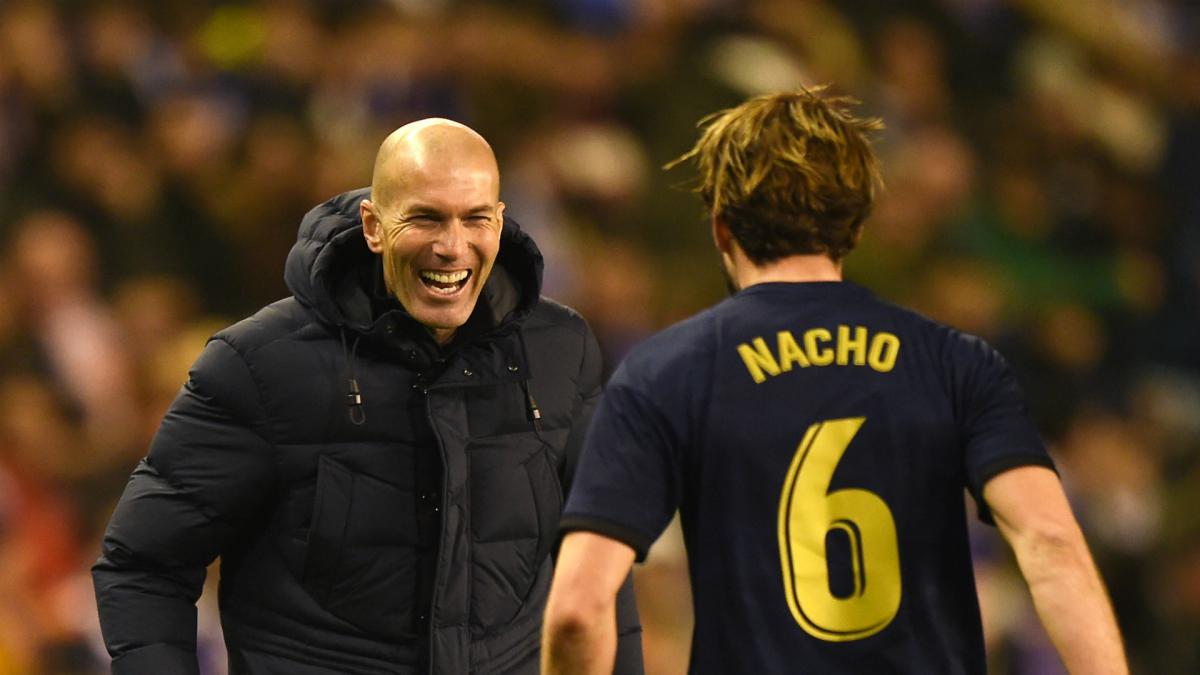 Zidane wants Real Madrid finishing improvements after Nacho hits winner