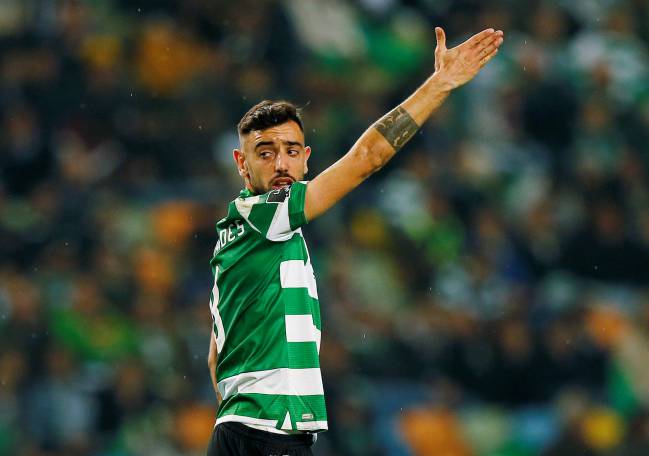 Devilish | Sporting CP's Bruno Fernandes.