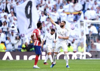 Benzema marks the difference in Madrid derby