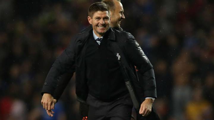 Gerrard hails Hagi for winner on first Rangers start