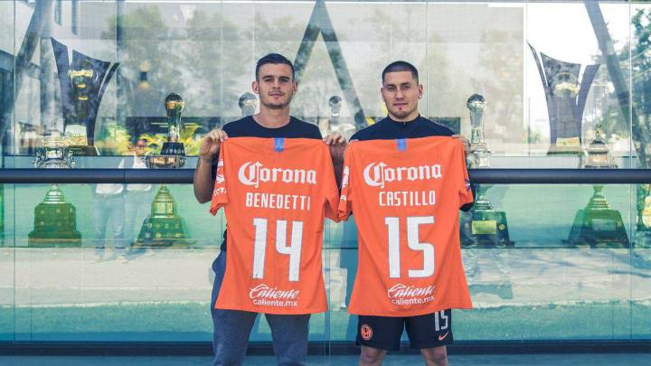 Benedetti and Castill fail to shine in Club America