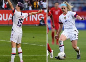 Rapinoe, Ertz nominated for BBC women's player of the year