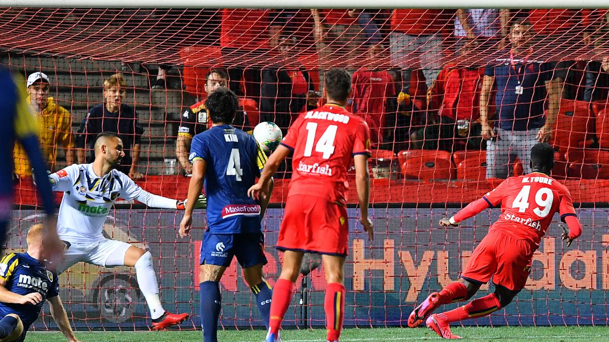 An A-League hero and just 15! Toure becomes Australian top-flight's youngest scorer