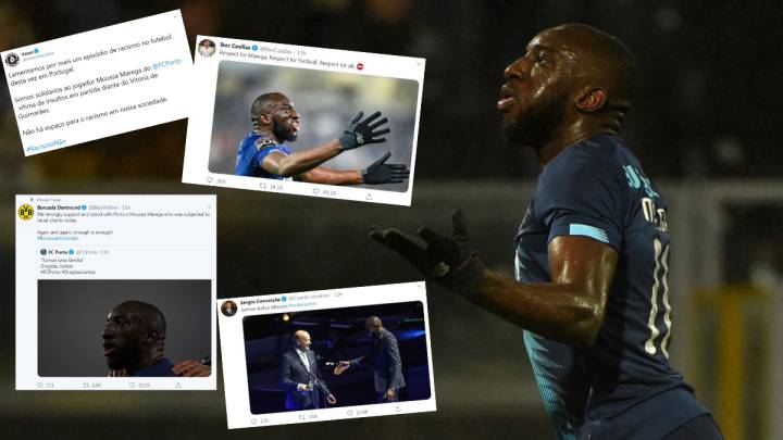 The world of football shows solidarity with Porto's Marega
