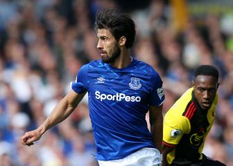 André Gomes could make Everton return against Arsenal