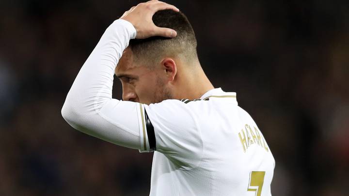 Hazard off injured during Levante-Real Madrid with Clásico next week