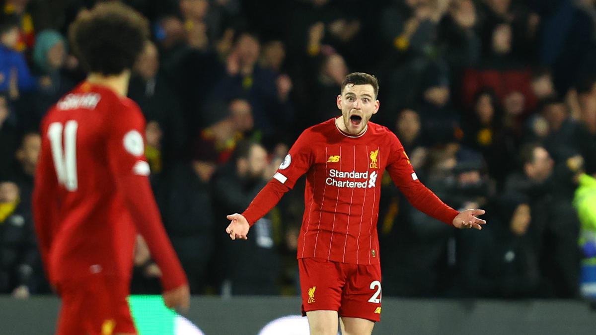 Robertson 'can only apologise' for Liverpool display in Watford thrashing