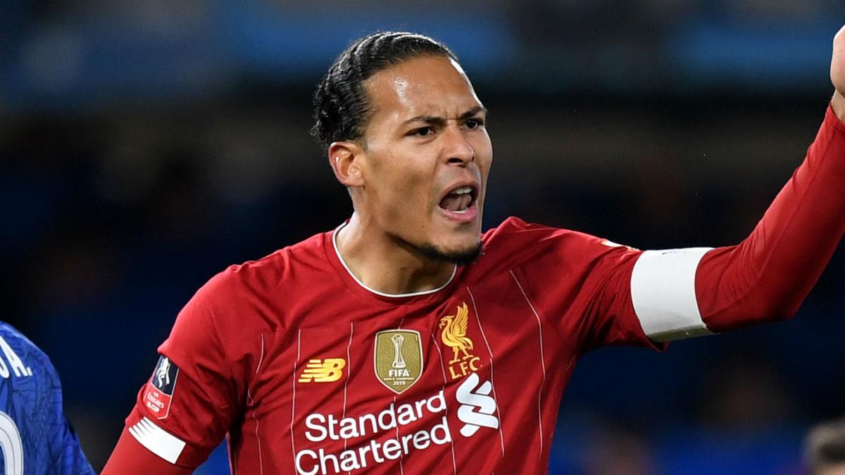 Van Dijk slams 'negative' critics after latest Liverpool loss