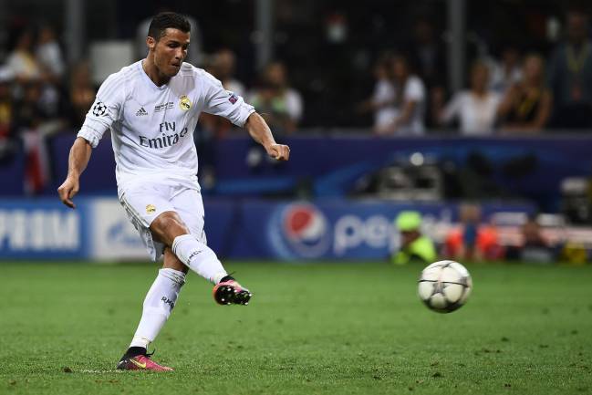 Beautiful football | Real Madrid's Portuguese forward Cristiano Ronaldo.