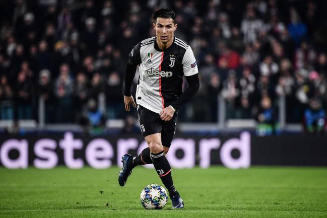 Juventus' Portuguese forward Cristiano Ronaldo.