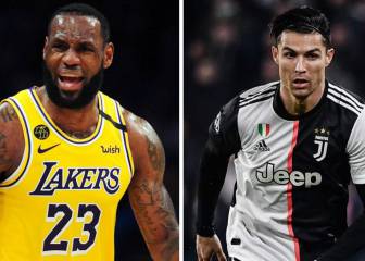 LeBron James lists his favourite football players...
