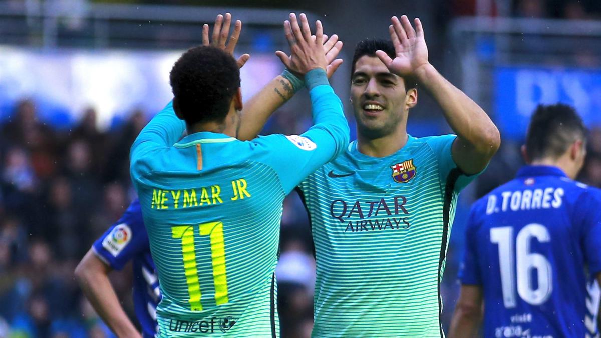 Neymar and Lautaro Martinez would be welcome at Barcelona - Suarez