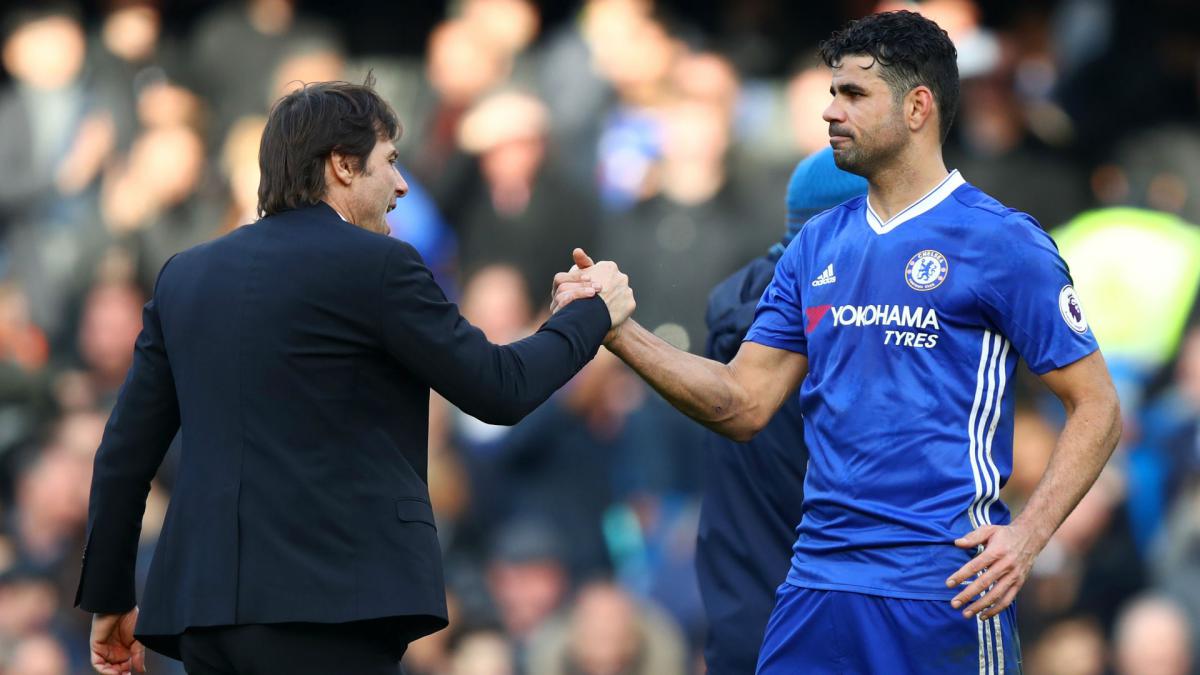 Conte wouldn't last as Real Madrid boss – Diego Costa