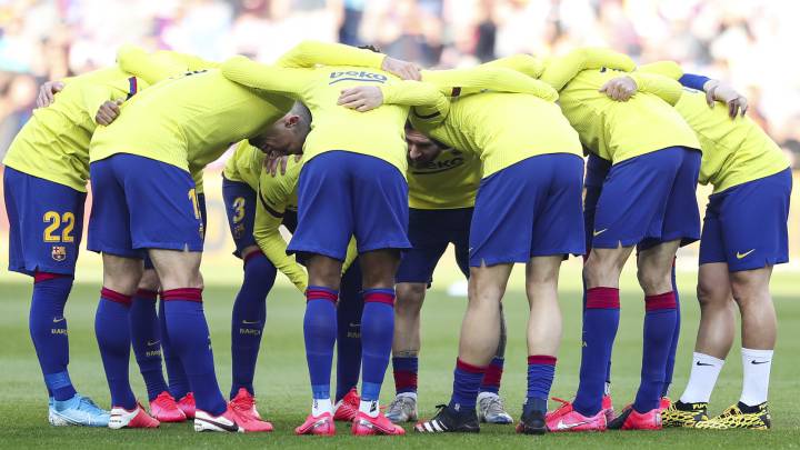 Barcelona confirm return to individual training on Friday