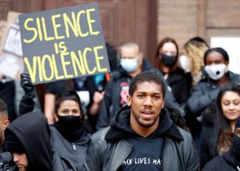 Anthony Joshua: 'racism pandemic is out of control'