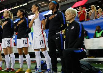 US Soccer lifts ban on kneeling for anthem