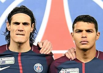 Thiago Silva and Edinson Cavani to leave PSG