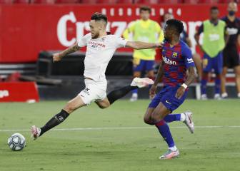 Barcelona slip-up in Sevilla stalemate