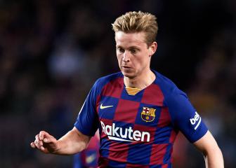 Barcelona lose Frenkie de Jong to a calf injury