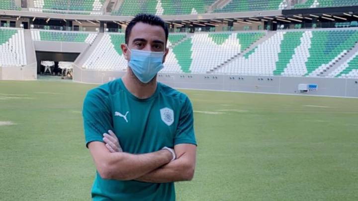 Xavi and Al-Saad visit Al-Rayyan & Education City stadiums