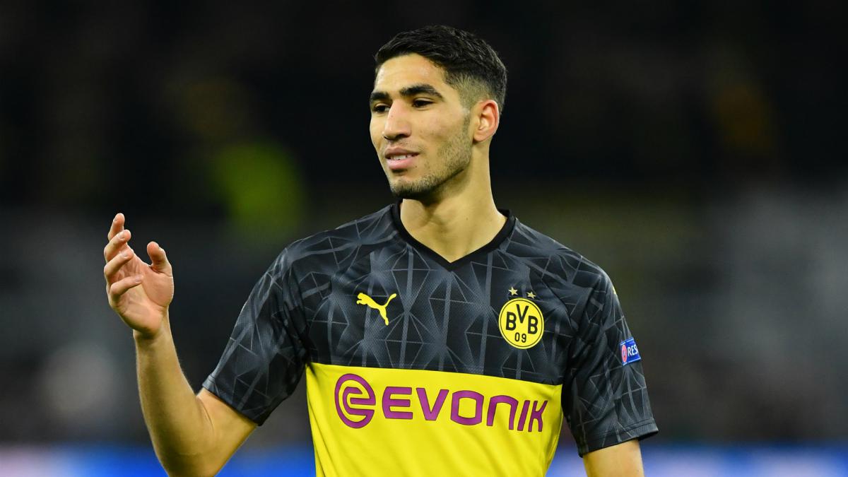 Dortmund still in 'close contact' with Madrid over Hakimi despite Inter speculation