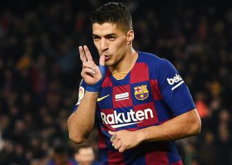 Luis Suárez moves third on Barça's all-time scoring list