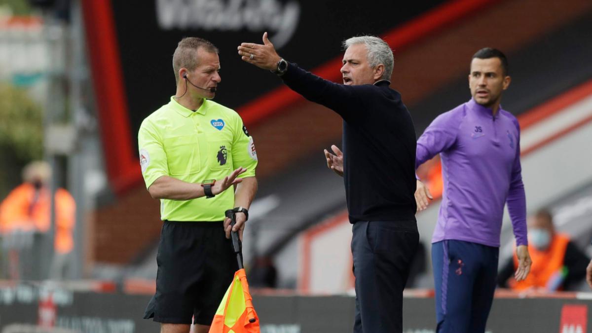 More Spurs VAR misery: Mourinho fumes at 'you know who'