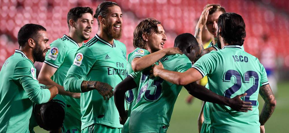 Real Madrid two points from LaLiga title after Granada win