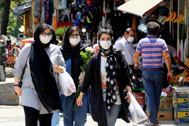 Lockdown restrictions reinstated in Tehran as cases spike