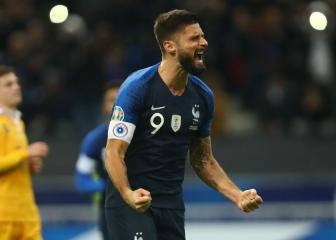 Giroud sets sights on overtaking Platini's goal tally for France