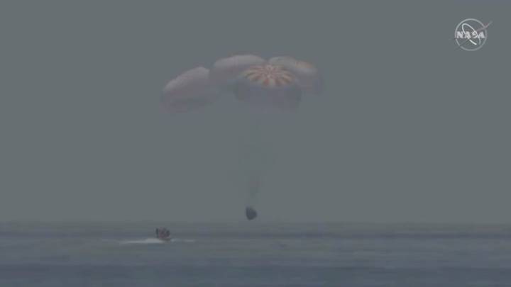 SpaceX Crew Dragon returns to Earth: watch re-entry, splashdown live