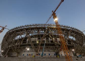 Construction continuing at World Cup 2022 final stadium