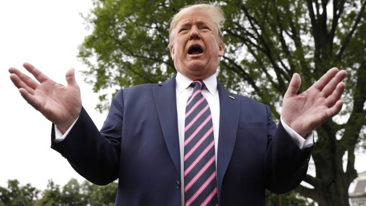 Donald Trump hits back at media and Democrats over US troops comments
