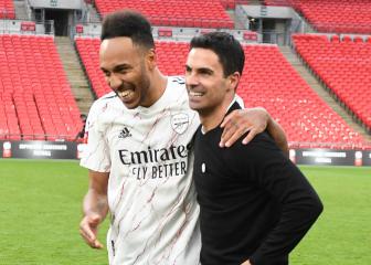 Arteta: Aubameyang stayed because Arsenal is an 'incredible club' as big as Barcelona & Inter