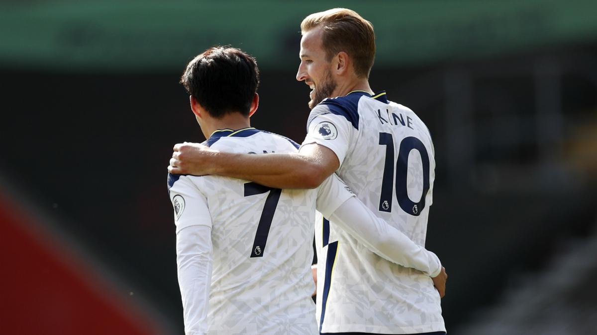'Buzzing' Son thanks Kane after four-goal heroics