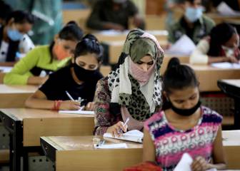 Students in several Indian states return to schools for the first time since March