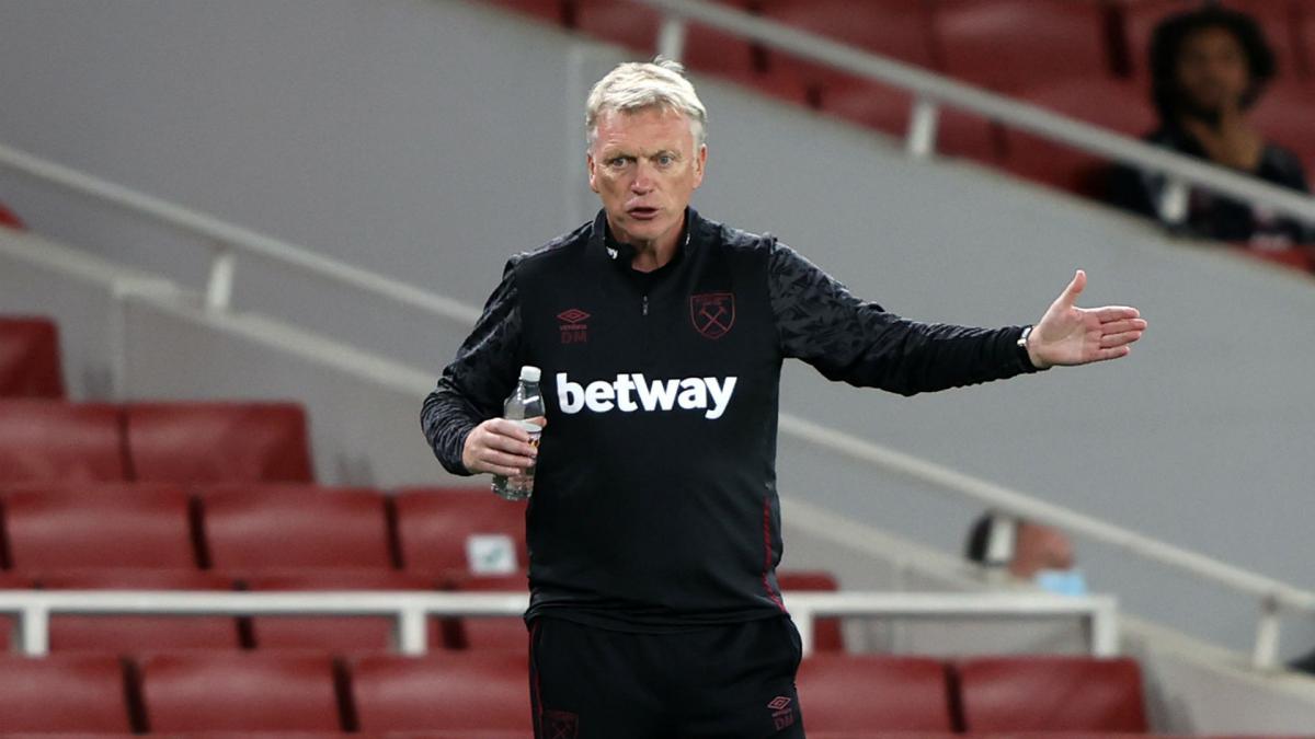 Moyes and two players miss West Ham game after positive COVID-19 tests