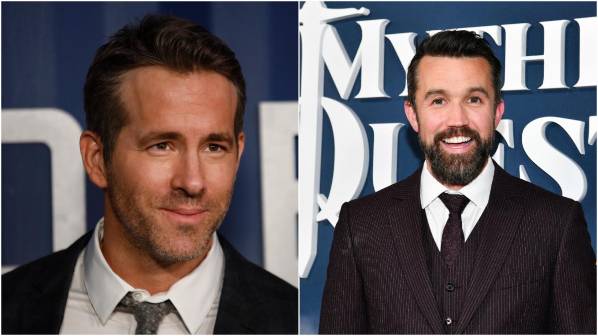 Hollywood stars Ryan Reynolds and Rob McElhenney in Wrexham takeover bid