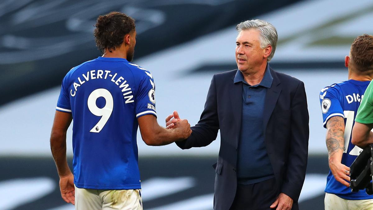 Everton boss Ancelotti wins Premier League Manager of the Month after Calvert-Lewin award